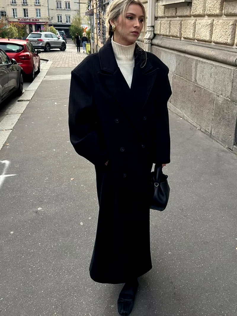 Marais Manteau | Long & Oversize | Élégance Intemporelle
