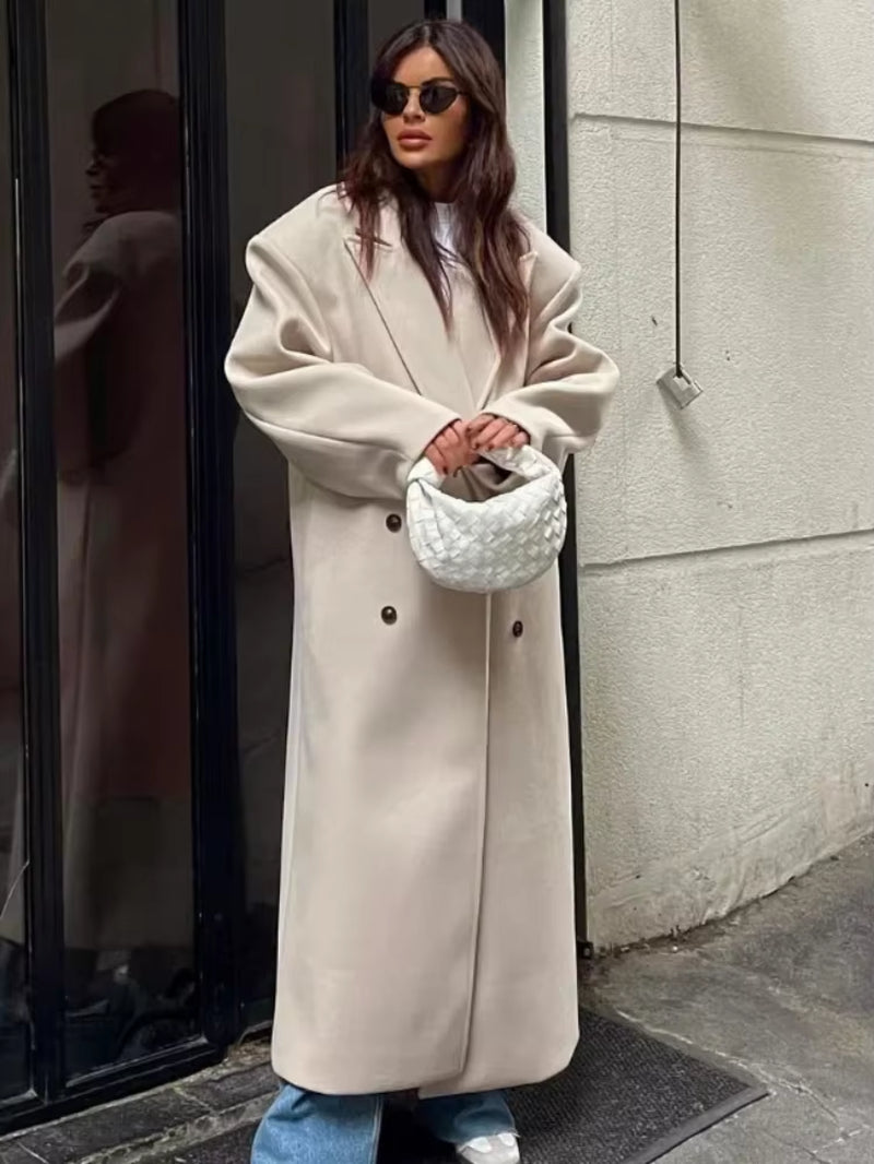 Marais Manteau | Long & Oversize | Élégance Intemporelle