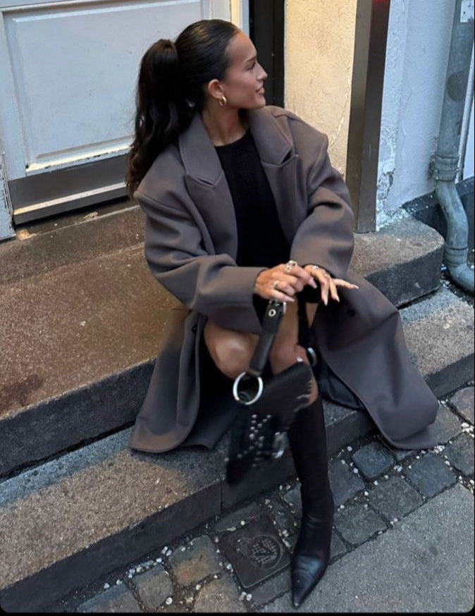 Marais Manteau | Long & Oversize | Élégance Intemporelle