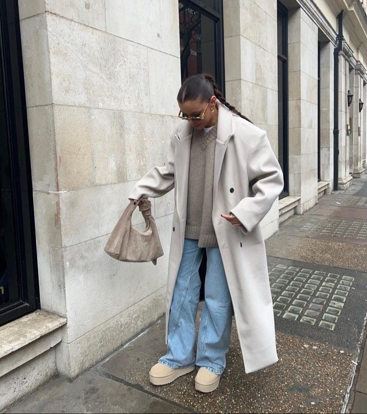 Marais Manteau | Long & Oversize | Élégance Intemporelle