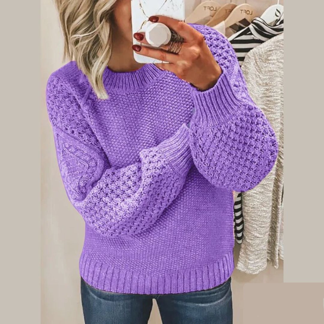 Marie | Pull en Laine Hiver | Chaleur & Élégance