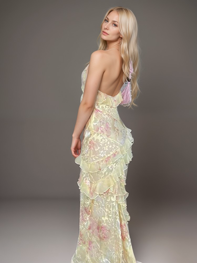 Robe Maxi Sunset Serenity | Fluide & Aérienne | Élégance Décontractée
