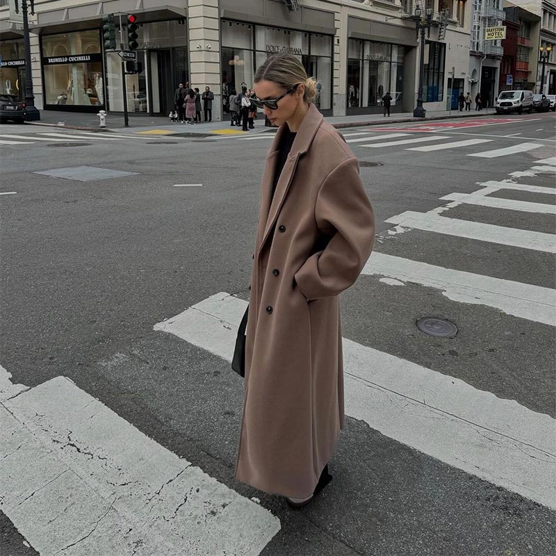Marais Manteau | Long & Oversize | Élégance Intemporelle