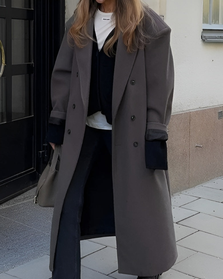 Marais Manteau | Long & Oversize | Élégance Intemporelle