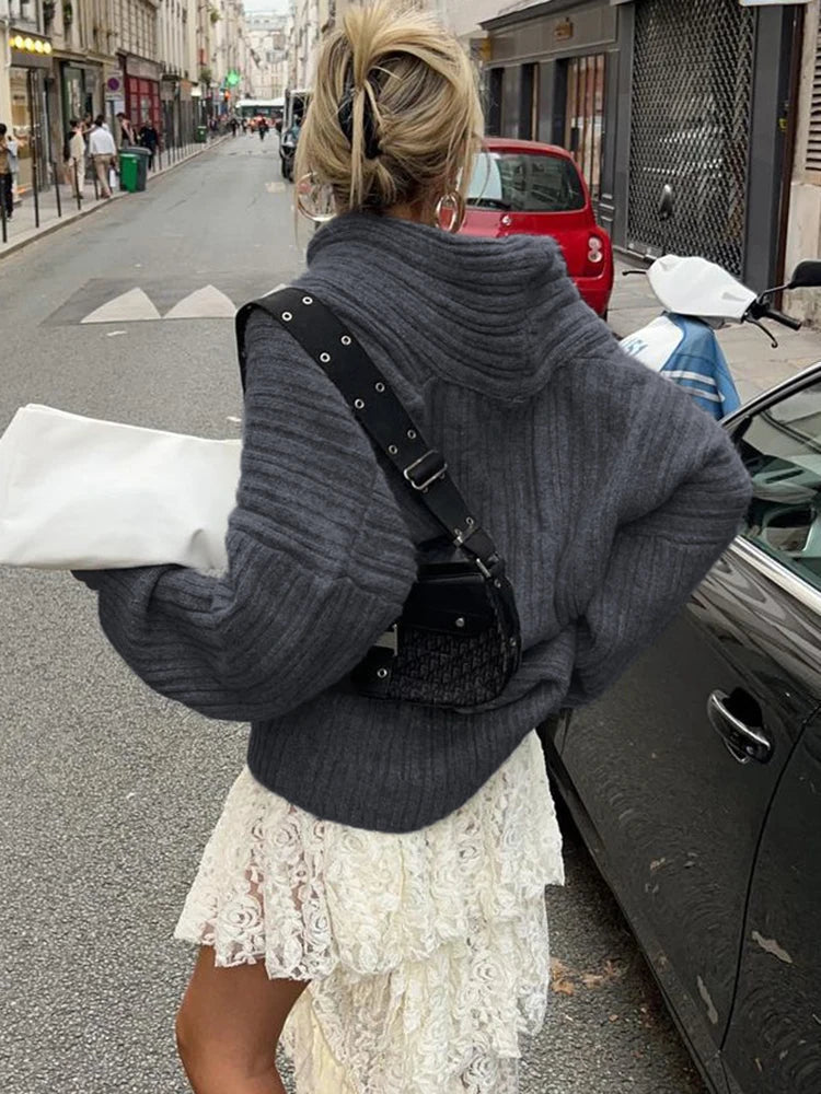 Pull Oversize en Maille | Chaleureux & Confortable | Style Décontracté