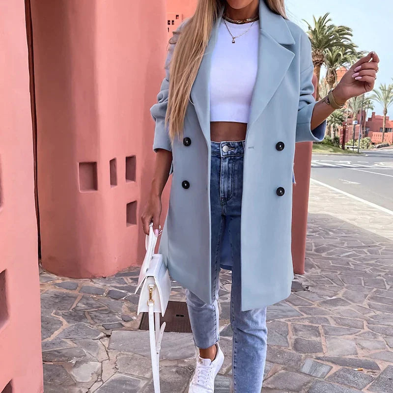 Skylar | Manteau en Laine | Élégance & Chaleur