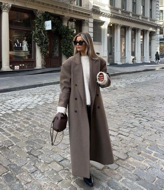 Marais Manteau | Long & Oversize | Élégance Intemporelle